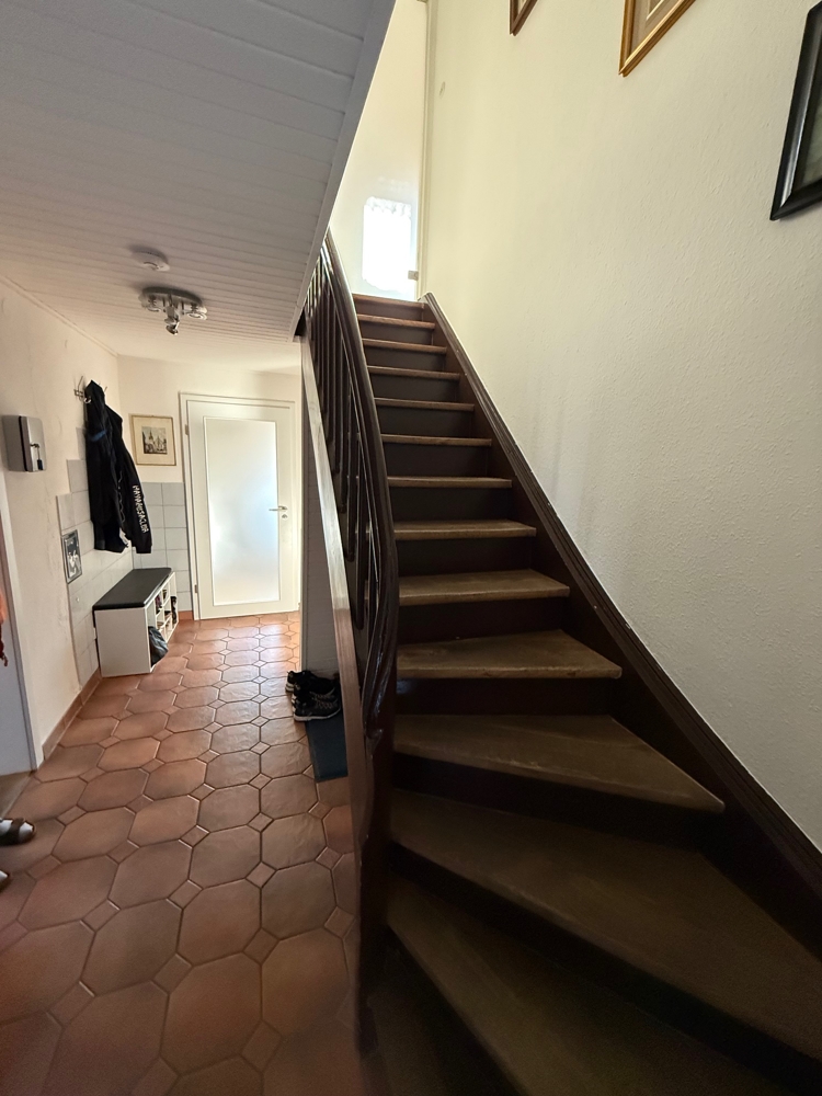 Holztreppe Einfamilienhaus Dachau